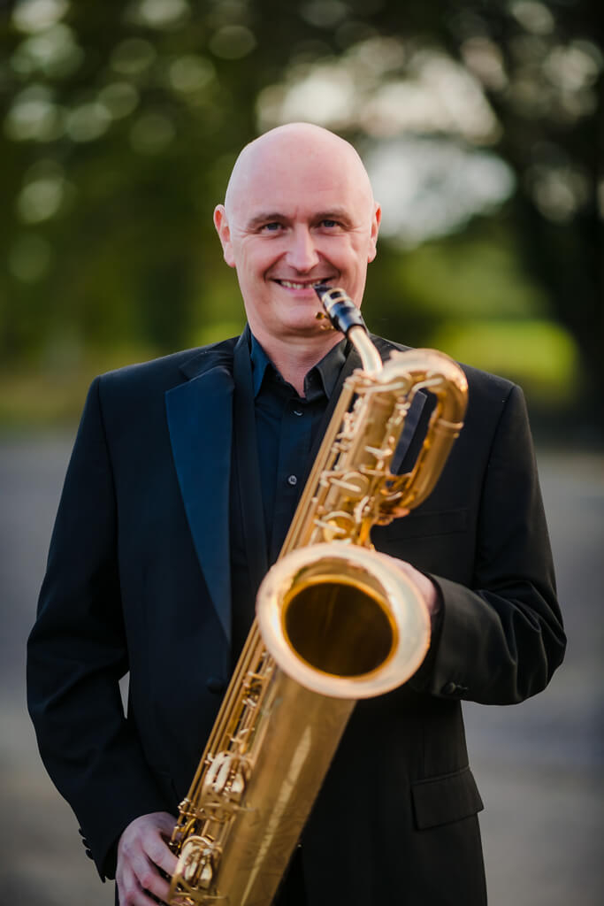 Davy of NI Saxophone Quartet with Sax